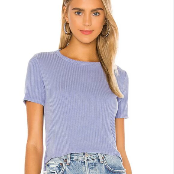 REVOLVE Michael Lauren Clifford Short Sleeve Tee - Picture 1 of 4